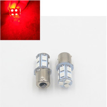2pcs Red LED 1156 R10W BA15S 245 1073 1093 13 5050 SMD P21W Car AUTO Tail Turn Signal Light Bulb 12V 24V 2024 - buy cheap