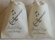Kit de muselina de guitarra personalizada, bolsas para joyas de recuerdo de boda, despedida de soltera, despedida de soltera, bolsa de regalo para fiestas de cumpleaños 2024 - compra barato