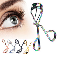 1 Piece Protable Colorful Eyelashes Curler Tweezer Curling Eye Lashes Clip Cosmetic Beauty Makeup Tool 2024 - buy cheap