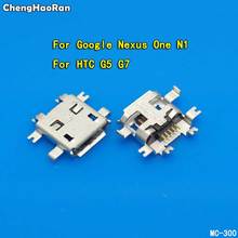 ChengHaoRan 10 pcs Micro USB 5pin B tipo de Conector Fêmea Para Google Nexus One N1 Jack Micro USB Tomada de Carregamento para HTC G5 G7 2024 - compre barato