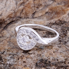 Wholesale Silver Plated  ring, Silver Plated fashion jewelry, inlaid shiny rounded /cfbakwia dwjamnqa LQ-R149 2024 - buy cheap