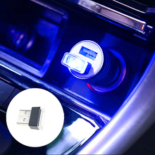 Автомобильный Универсальный USB светодиодный декоративный светильник, автозапчасти для Nissan Teana X-Trail Qashqai Livina Sylphy Tiida Sunny March Murano Geniss 2024 - купить недорого