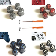 Personalizado para Xbox uno Slim Elite controlador botones ABXY Kit de bala botones piezas de reparación Mod Kit de reemplazo de W/ T8 T6 tornillo conductor 2024 - compra barato