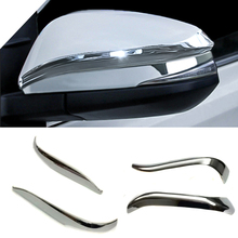 Fit For Toyota RAV4 RAV 4 2014 2015 2016 2017 2018 ABS Chrome Accessories  Rearview Side Mirror Cover Trim Garnish Car styling 2024 - buy cheap