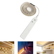 LED Strip Light Indoor Wireless Motion Sensor LED Strip Night light Powered Under Bed lamp For Closet Wardrobe Cabinet Stairs 2024 - buy cheap