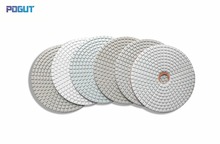 Diamond polishing pads disc sander pad 200mm, 8'' wet polishing pad granite stone marble tile concrete polishing 2024 - buy cheap