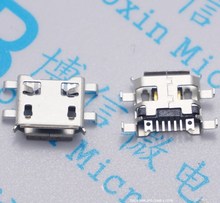 Conector Micro USB de 5 pines, placa pesada de 0,72mm, tipo B, con conector hembra para teléfono móvil, Mini USB, reparación de móvil, tableta 2024 - compra barato