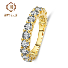 Anel de balé feminino, prata esterlina 925, anel de noivado para mulheres 2024 - compre barato