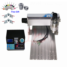 Mini Lathe CNC Router 3020 800W Wood Engraving Machine for Woodworking Metal Cutting 2024 - buy cheap