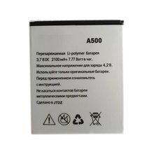 2019 высокое качество 3,7 V 2100 mAH новые батареи Замена литий-ионная батарея для Explay A500 A 500 аккумулятор мобильного телефона 2024 - купить недорого