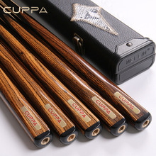 CUPPA New Arrival 3/4 Snooker Cue Stick Billiard 9.8mm Tip Handmade Snooker Cues Case Set China 2018 2024 - buy cheap