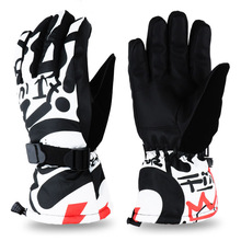 Impermeable guantes de esquí a prueba de viento de invierno deporte al aire libre Snowboard guantes de esquí térmico escalada ciclismo guantes de las mujeres de los hombres 2024 - compra barato