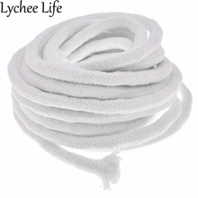 Lychee Life 8.5mm Extra thick Lamp Wick Cotton Burner 4m DIY Candle Making Wicks Handmade Home Room Candle Accessories Crafts 2024 - buy cheap