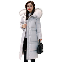 Woman Coat Winter Big Fur Collar women down coats jackets warm women's down Jacket parkas New Winter Loose female down coat J953 2024 - buy cheap