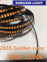 1000pcs LED Chip Yellow Color SMD 2835 Golden yellow Surface Mount SMT Bead High Brightness 2200K LED Light Emitting Diode Lamp 2024 - buy cheap