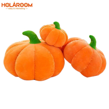 Orange Pumpkin Pillow 40/60cm Halloween Fruit Vegetable Cushion Stuffed Toys For Children Birthday Gifts Soft Pumpkin Cushion 2024 - buy cheap