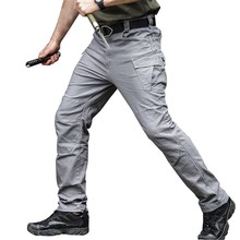 Pantalones de camuflaje tácticos militares para hombres Rip-Stop pantalones de secado rápido pantalones de alta calidad ligeros elásticos Multi bolsillos pantalones Casuales 2024 - compra barato