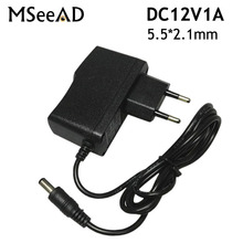 EU/US/AU/UK Plug AC 100-240V DC 12V 1A EU Plug AC/DC Power adapter charger Power Adapter for CCTV Camera (2.1mm * 5.5mm) 2024 - buy cheap