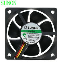 Original For Sunon GM1206PTV1-A 6025 6cm 60mm DC 12v 1.6w 3wire cooling fan 2024 - buy cheap