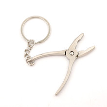 2pcs Adjustable Mini Vise Tool Pliers Keyring Keychain Zinc Alloy Unisex Gift 2024 - buy cheap