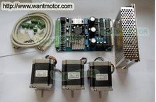 3 Axis NEMA23 185oz-in Wantai Stepper Motor  CNC Router Stepping motor Driver Board Free Shipping to USA, Germany 2024 - buy cheap
