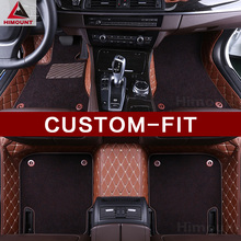 Customized car floor mat for Mitsubishi Lancer EX Mirage Galant ASX RVR Outlander 1 2 Sport Pajero 3 4 Shogun Montero carpet rug 2024 - buy cheap