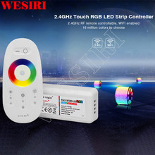 Milight FUT025 FUT027 2.4G Wireless Touch Screen RGB RGBW LED Controller DC12-24V 18A RF Remote Control for LED Strip 2024 - buy cheap