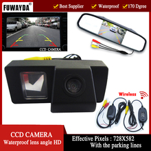 FUWAYDA Wireless CCD Car RearView Camera for TOYOTA LAND CRUISER 200 LC200/Toyota REIZ 2009,with 4.3Inch Rearview Mirror Monitor 2024 - buy cheap