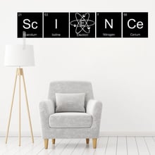 Science Periodic Table elements Wall Stickers For Kids Room Home Decor Mural Art Vinyl Decal Dorm Decoration Teacher Gift LC430 2024 - buy cheap