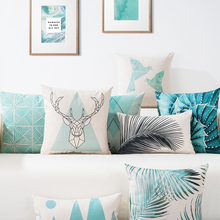 Nordic Simple Geometric Digital Print Pillowcase Living Room Sofa Cushion Decorative Pillow Home Decor Sofa Throw Pillows 45*45 2024 - buy cheap