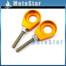 Tensor de polia ajustador cor ouro 15mm, puxador de motocicleta china pit dirt bike 50cc-160cc 2024 - compre barato