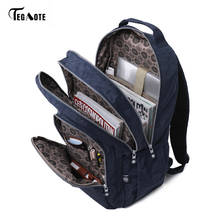 TEGAOTE Classic Backpack for Teenage Girls Mochila Escolar Feminina Women School Backpack Nylon Waterproof Laptop Bagpack Female 2024 - buy cheap