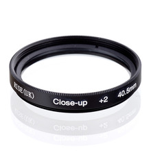 HOT SALE RISE(UK) 40.5mm Close-Up +2  Macro Lens Filter  for Sony Nikon Canon EOS DSLR d5200 d3300 d3100 d5100 D7200 D7100 2024 - buy cheap