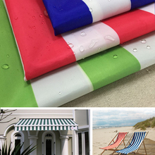 Free Shipping 1*1.5m 210D Awning Stripe Colorful Bar Waterproof Fabric Pu Coat Frame Oxford Fabric 2024 - buy cheap