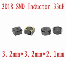 Inductor de Chip SMD 2D18 33UH, 3x3x2mm, 2D18 33uh CDRH, inductancia de potencia de blindaje, 1000 Uds. 2024 - compra barato