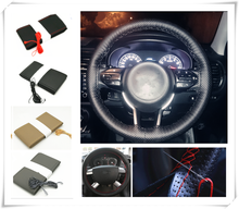 Car steering wheel cover / diameter 36cm 38cm 40cm for Nissan TEANA QASHQAI BLUEBIRD SUNNY TIIDA PALADIN 2024 - buy cheap
