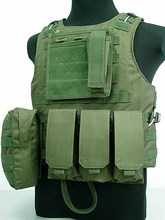 Wire Tactical Military SWAT Airsoft Molle Plate Carrier Combat Hunting Vest Olive Drab 2024 - buy cheap