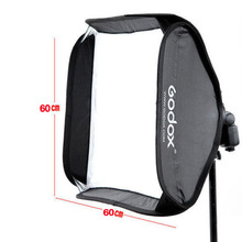 Godox-suporte de celular profissional, ajustável, 60x60cm, softbox + flash tipo s, speedlite, bowens, para fotografia em estúdio 2024 - compre barato