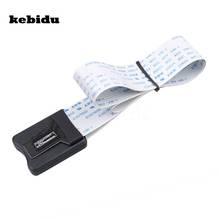 Kebidu горячая Распродажа 25 48 62 см TF для micro SD карты гибкий удлинитель кабеля адаптер ридер Автомобильный GPS мобильный 2024 - купить недорого