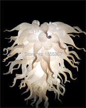 Free Shipping Decorative Amazing New Design White Glass Chandelier 2024 - buy cheap