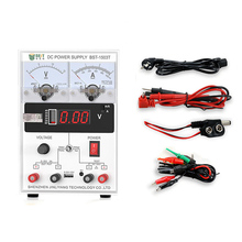 Fuente de alimentación CC ajustable para reparación de teléfonos móviles, pantalla Digital de 3A 15V, fuente de alimentación regulada ajustable, prueba de señal de amperímetro 2024 - compra barato