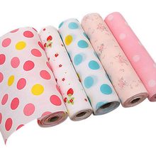 Waterproof Drawer Paper Plastic Printed Wallpaper Colorful Mat Wardrobe Kitchen Cabinet Pad For All Purpose Multi Colors 2024 - buy cheap
