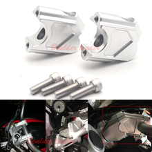 Mayitr-elevador de manillar mecanizado CNC, adaptador de extensión de abrazadera con pernos para BMW F700GS, F650GS, F800GS, F800R, F800GT, 2 piezas 2024 - compra barato