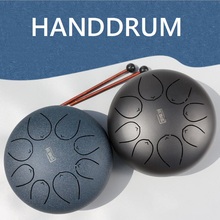 HandPan alloy metal hand-held drum 8inch metal drum Children's Enlightenment Music Instrument 8 inch tone C steel tongue drum 2024 - buy cheap