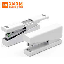 100% Original Xiaomi Mijia Kaco LEMO Stapler 24/6 26/6 with 100pcs Staples for Paper Office School For xiaomi smart Home kit 2024 - buy cheap