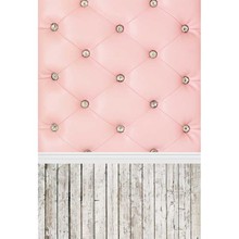 Fondos de fotografía rosa con suelo de madera blanca, fondos para estudio fotográfico, retrato de Baby Shower, sesión de fotos, vinilo personalizado 2024 - compra barato