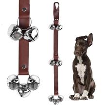 Dog Doorbells Premium Leather Dog Doorbells Premium Quality Training Potty Great Dog Bells Adjustable 2024 - buy cheap