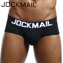 JOCKMAIL 6PCS/Lot Brand men underwear Breathable cotton sexy mens underwear briefs slip hombre cueca gay underwear hot sales 2024 - buy cheap