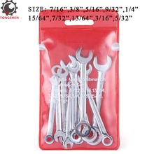 10pcs Inch size Mini Double End Combination Wrench Set Combination Spanner Professional Ratchet Wrench Set for Auto Repairing 2024 - buy cheap