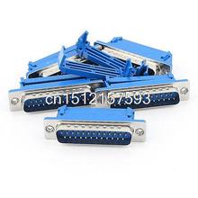 5Pcs Parallel Port DB25 Male IDC Crimp Connector for Flat Ribbon Cable 2024 - buy cheap